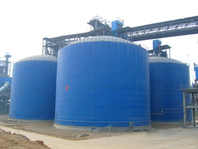 平泉水泥钢板库改造